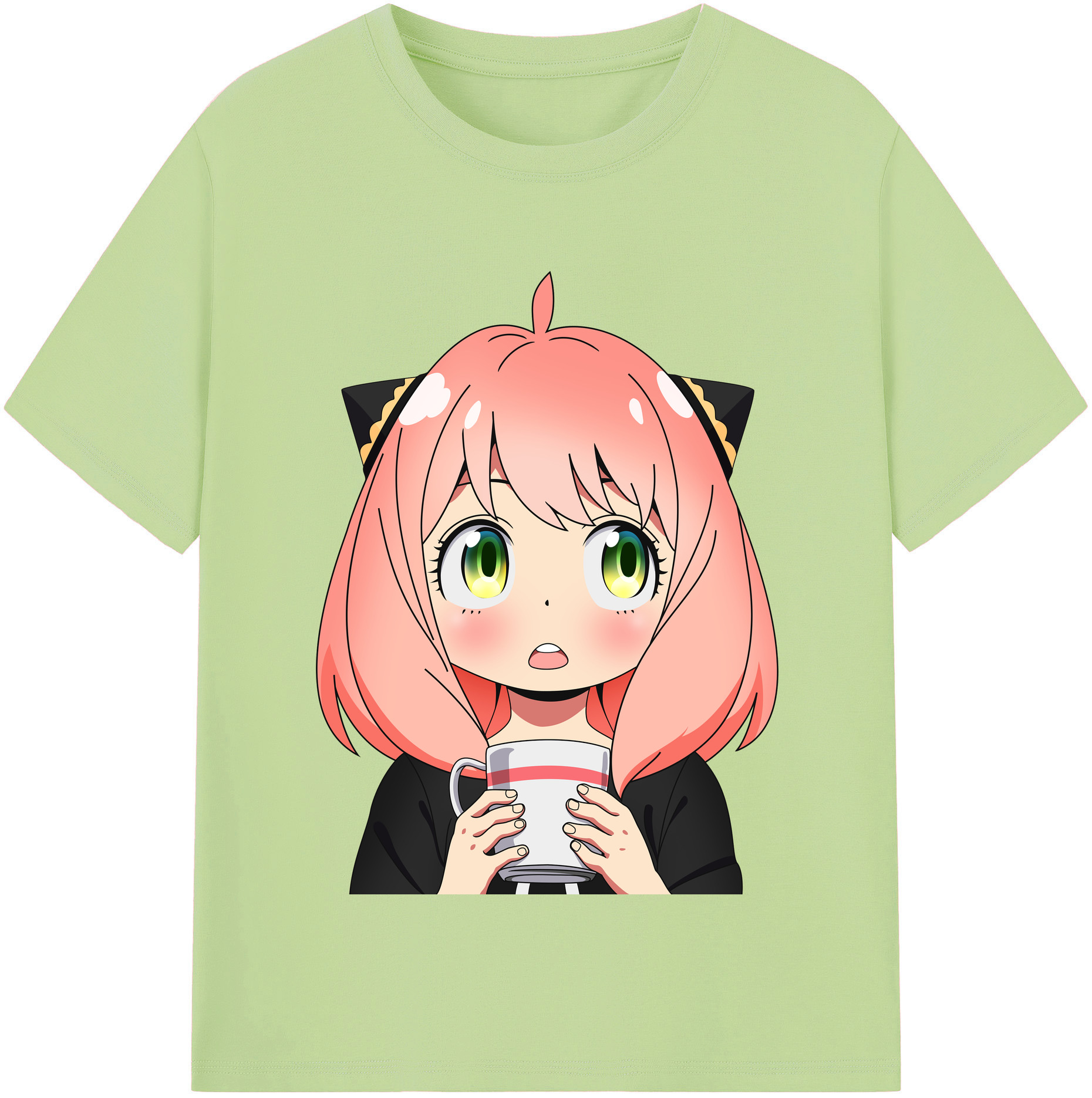 （画像用） SPY×FAMILY间谍家家酒 綿100％半袖Tシャツ（フロントプリント）